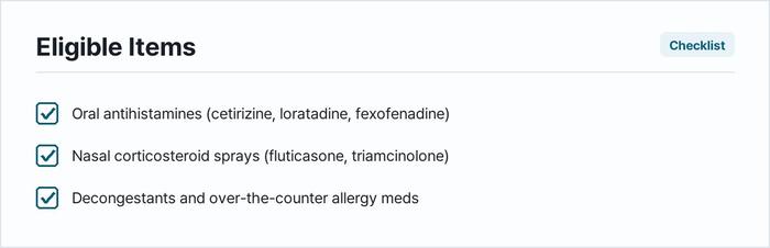 Allergy medicine and HSA — photo 4