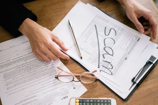 Detailed tax software fee breakdown summary on digital monitor