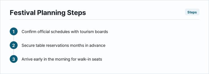 September Festivals Worth Planning a Trip Around