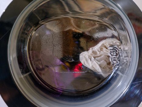 dirty washing machine detergent drawer mold and residue